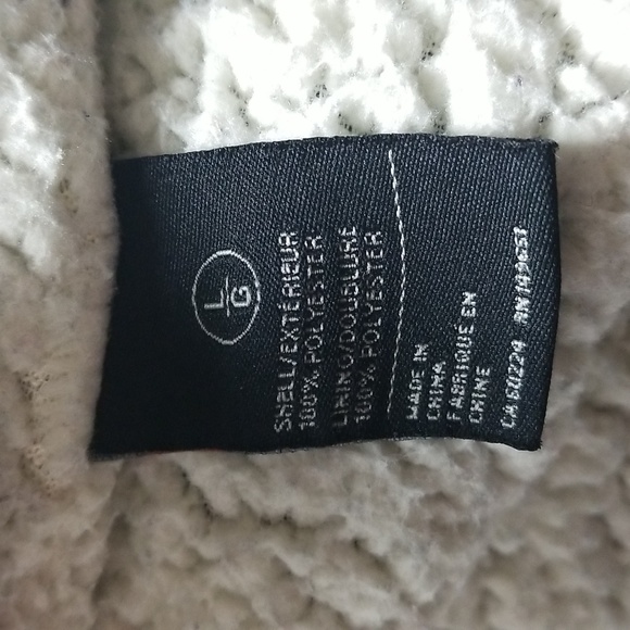 Buffalo Jeans Sherpa Fleece Lined Zip Up Jacket - Picture 7 of 8